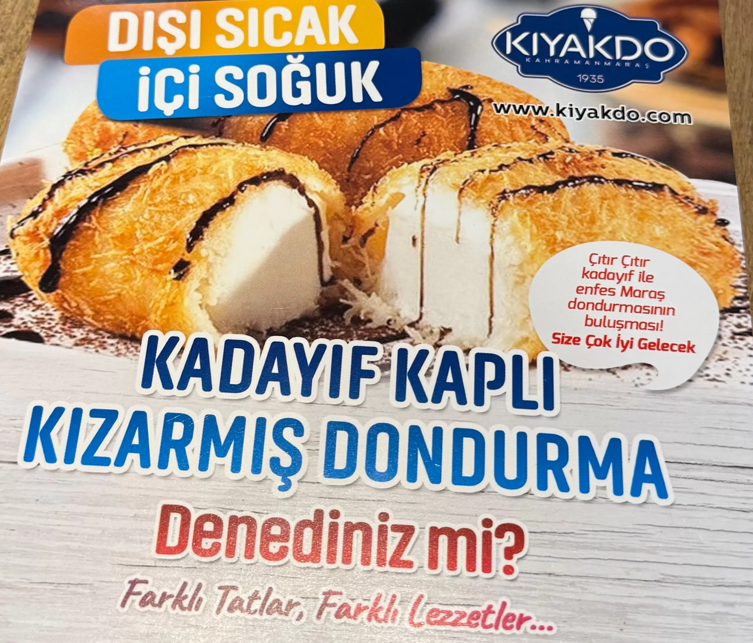 Dondurmalı kadayıf 