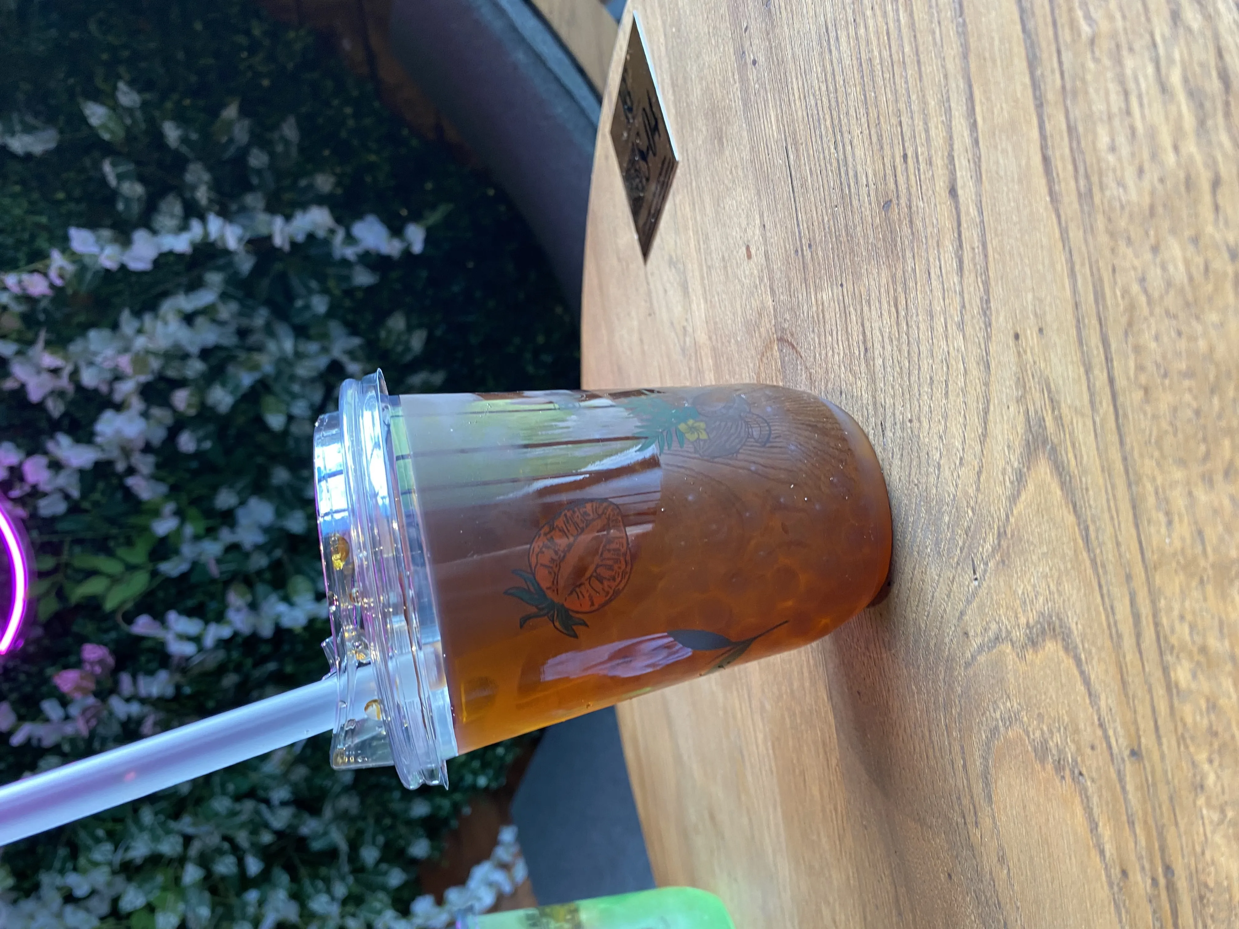 Frenk üzümlü buble tea