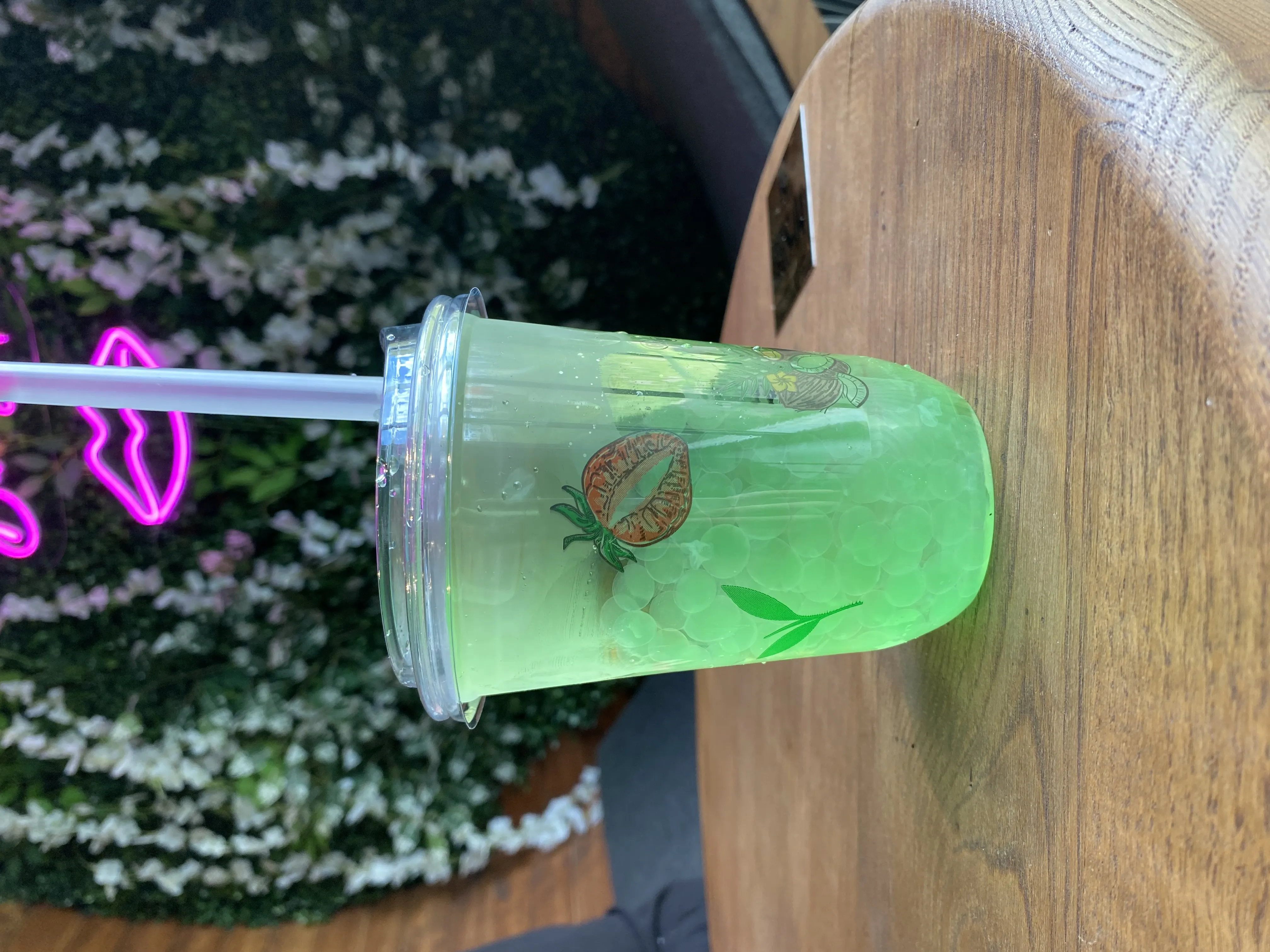 Summer buble tea