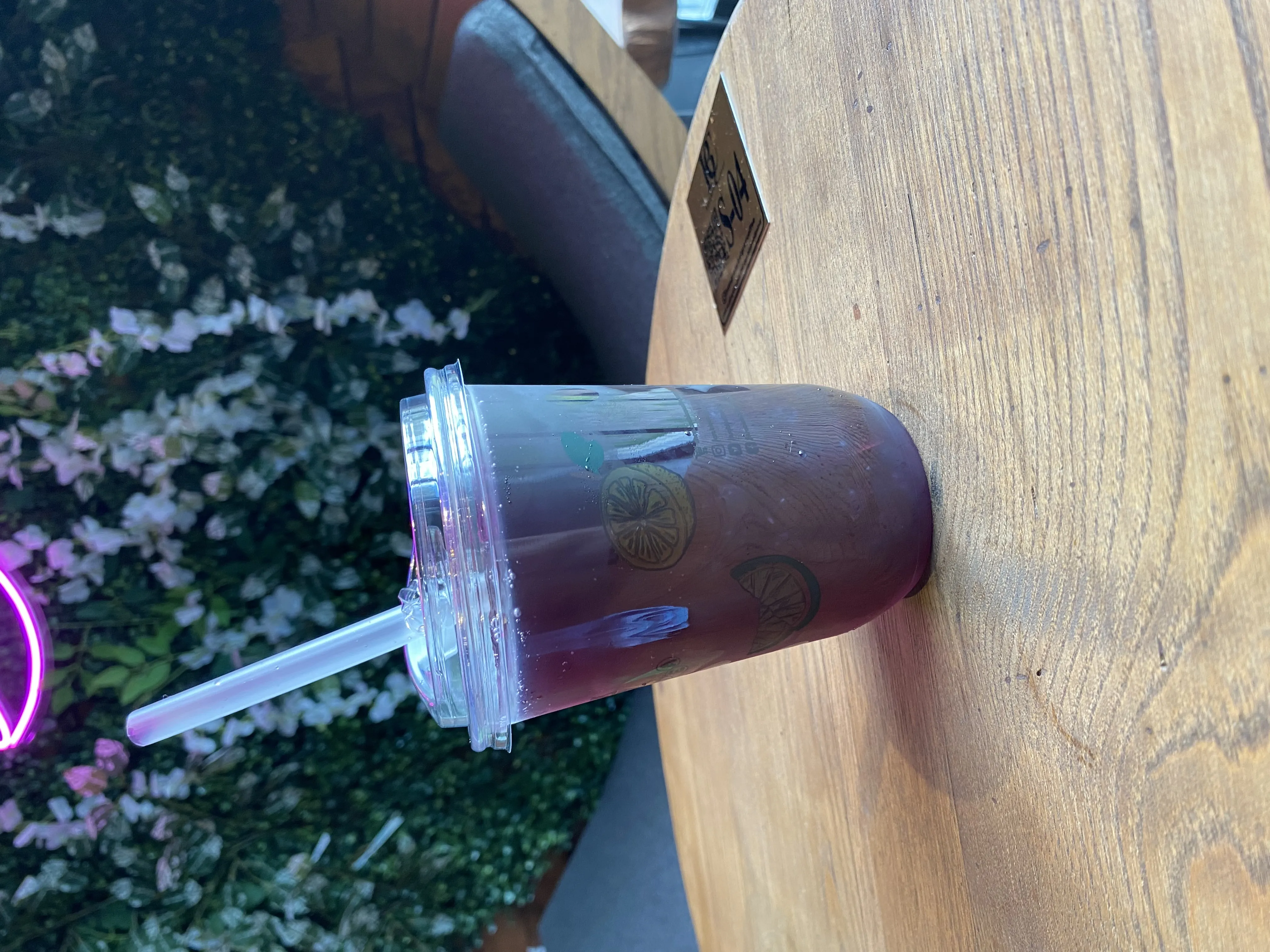 Böğürtlen buble tea